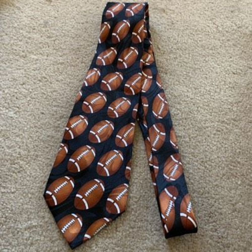 Steven Harris Hand Made Football Neck Tie